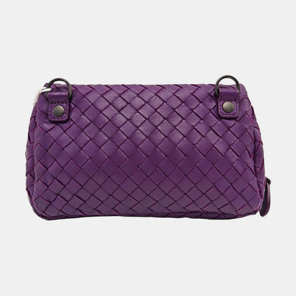 Authenticated pre-owned Olimpia Lambskin Purple - Shoulder Bag at Looply