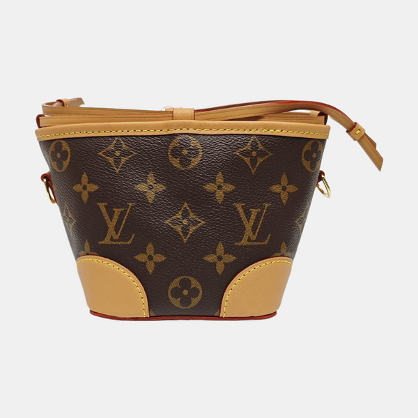 NOÉ Monogram Coated Canvas Brown