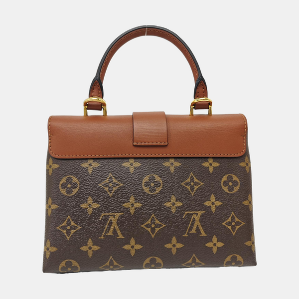 LOCKY BB Monogram Coated Canvas Brown
