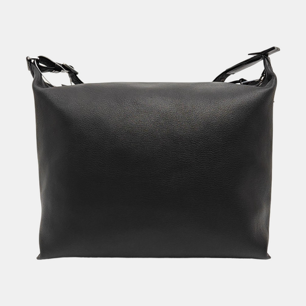 Calfskin Shoulder Bag Black