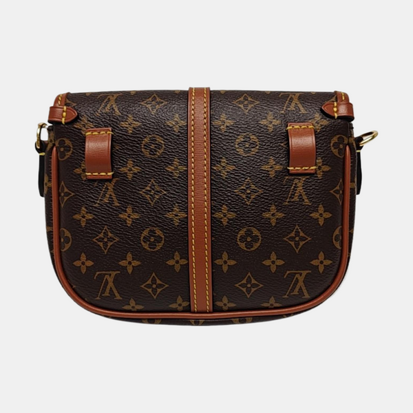 SAUMUR Monogram Coated Canvas Brown