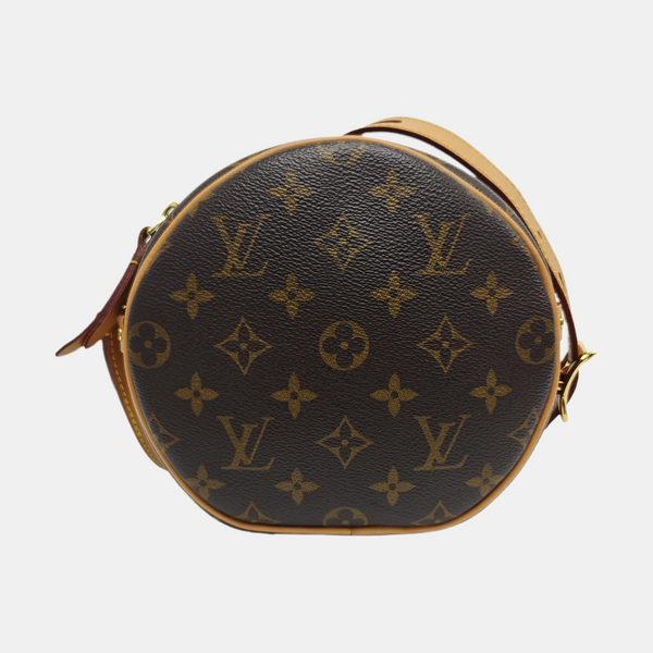 BOITE CHAPEAU PM Monogram Coated Canvas Brown