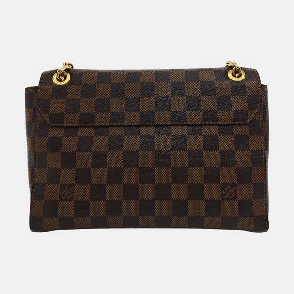 VAVIN PM Damier Ebene Coated Canvas Brown
