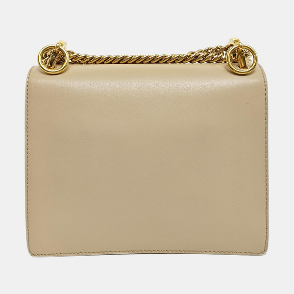 Authenticated pre-owned Kan I Mini Calfskin Beige - Shoulder Bag at Looply