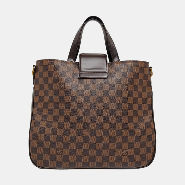 ROSEBERY Damier Ebene Coated Canvas Brown