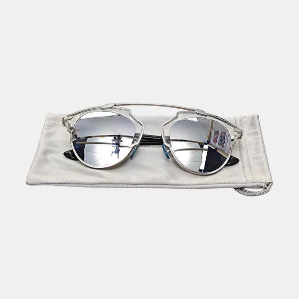 Synthetic Sunglasses Black