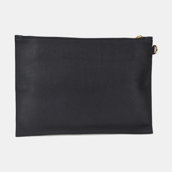 Calfskin Clutch Black