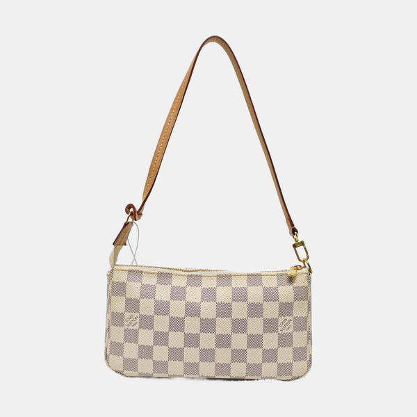 ACCESSOIRES GM Damier Azur Coated Canvas White