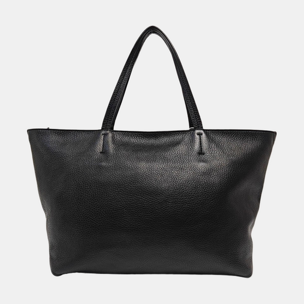 Calfskin Tote Bag Black