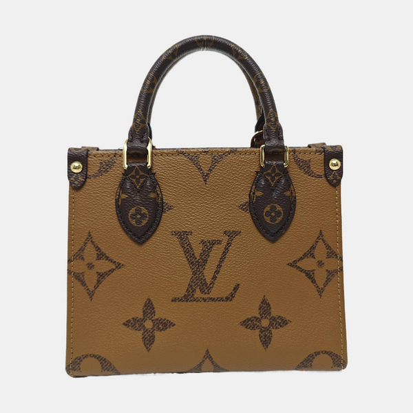 ONTHEGO BB Monogram Coated Canvas Brown