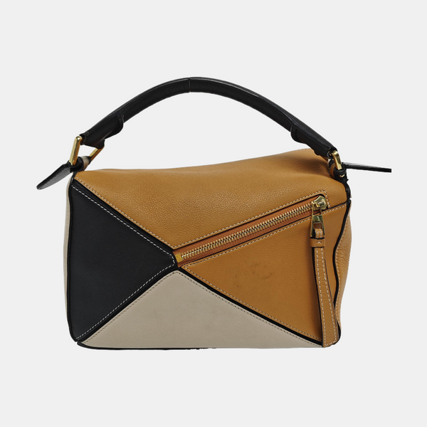 Authenticated pre-owned Puzzle Small Calfskin Multicolor - Shoulder Bag at Looply
