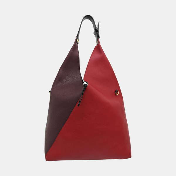 Calfskin Shoulder Bag Red