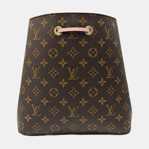 NÉONOÉ MM Monogram Coated Canvas Brown