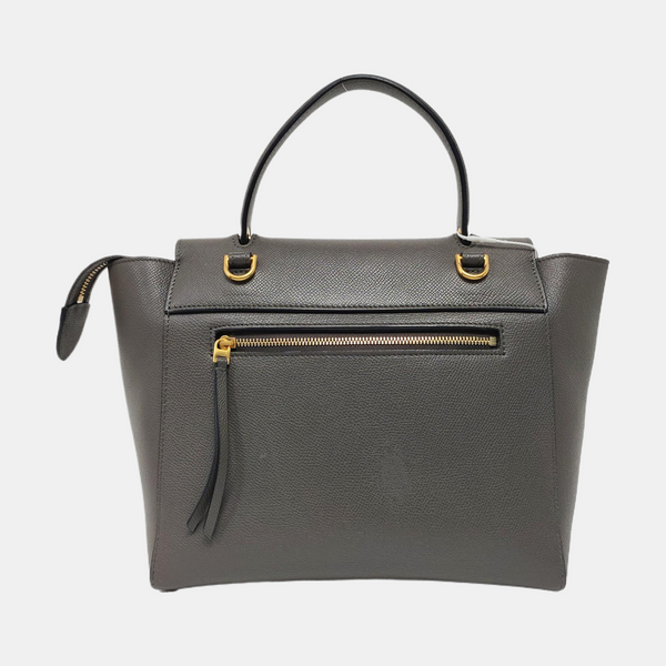 BELT Micro Calfskin Gray
