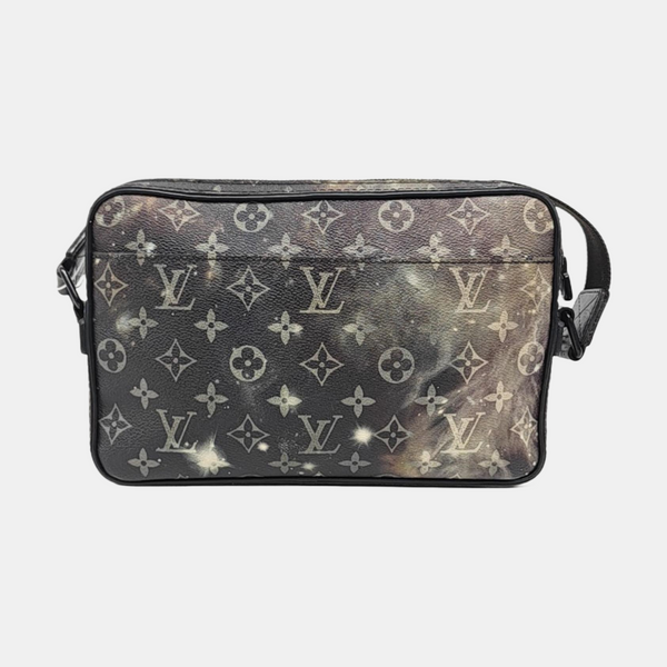 ALPHA Monogram Coated Canvas Gray