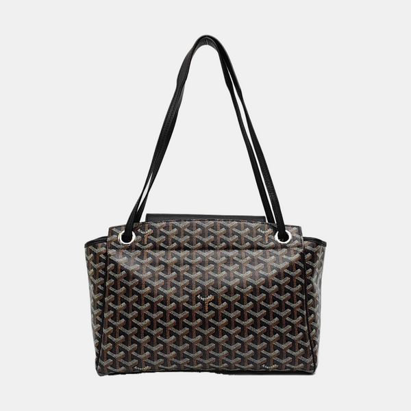 Rouette PM Coated Canvas Brown