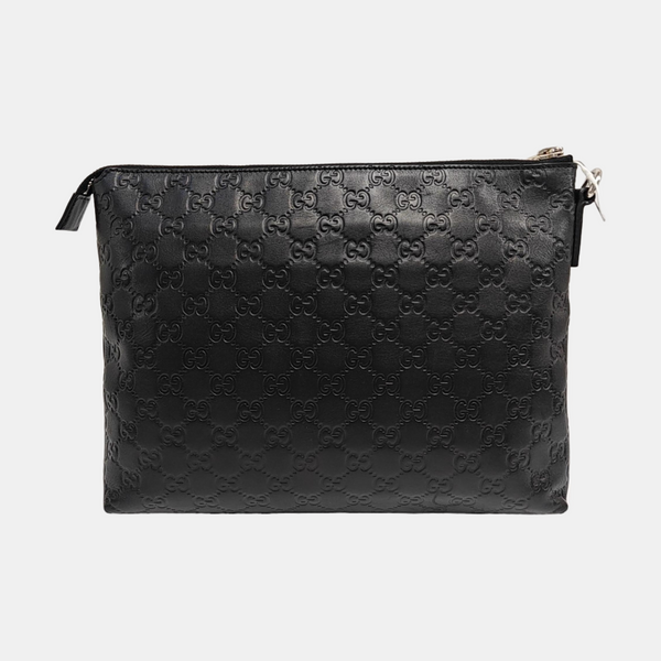 Signature Monogram Calfskin Black
