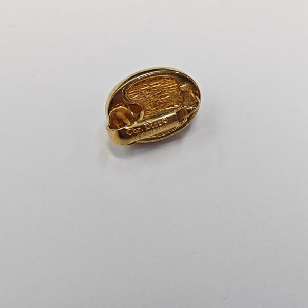 Metal Gold Clip On Earrings
