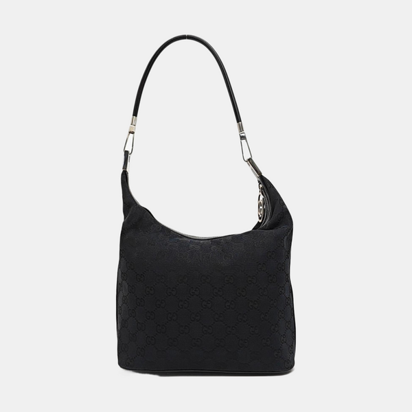 Monogram Canvas Top Handle Bag Black