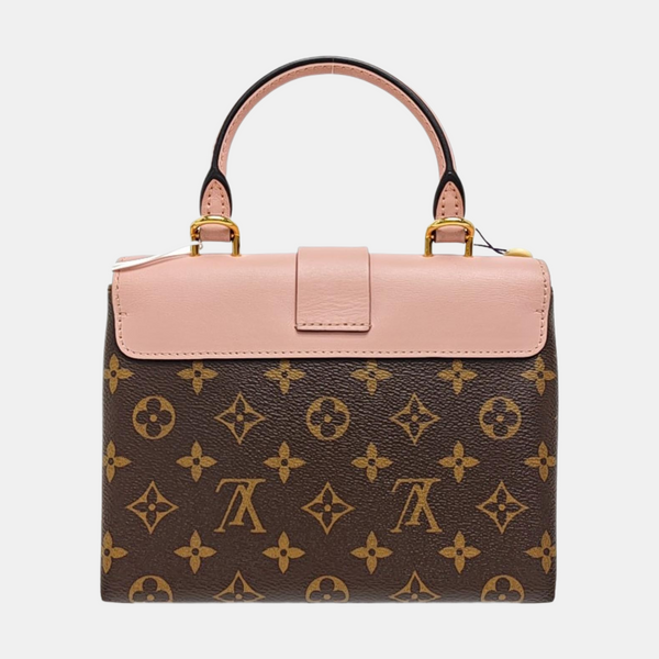 LOCKY BB Monogram Coated Canvas Pink