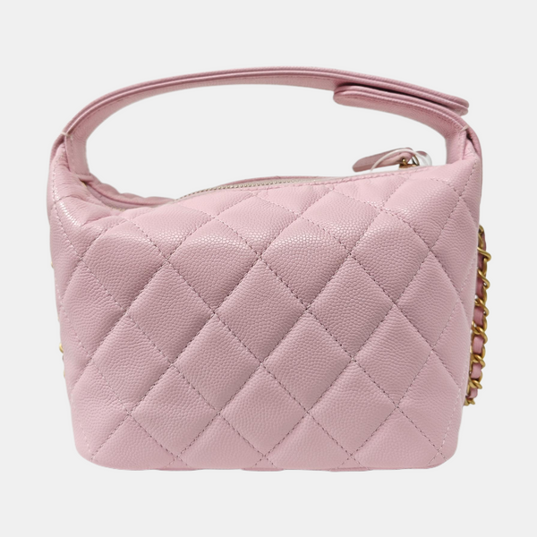 HOBO Quilted Grained Calfskin Pink