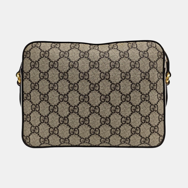 Authenticated pre-owned Horsebit 1955 Small Coated Canvas Multicolor - Shoulder Bag at Looply
