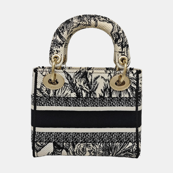 Lady Dior Mini Canvas Multicolor