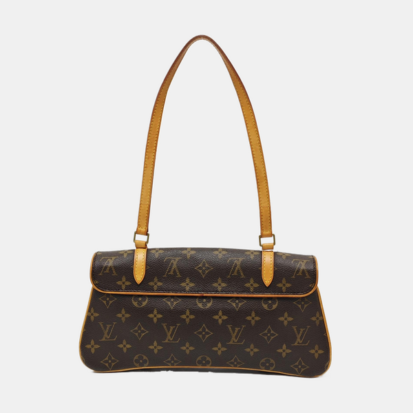 MARELLE Monogram Coated Canvas Brown