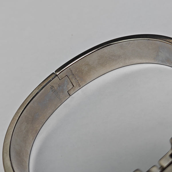 Clic H Metal Orange Bangle