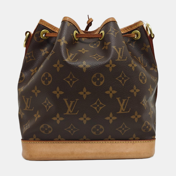 NOÉ BB Monogram Coated Canvas Brown