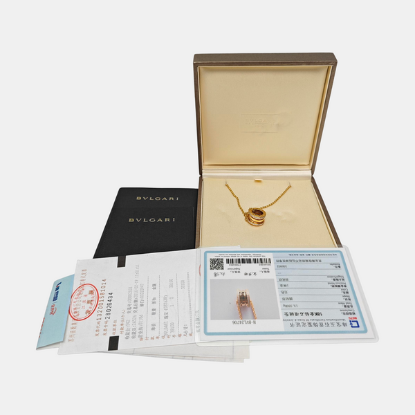 B.ZERO1 18k Rose Gold Necklace