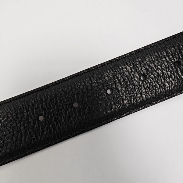 Leather Belt Black