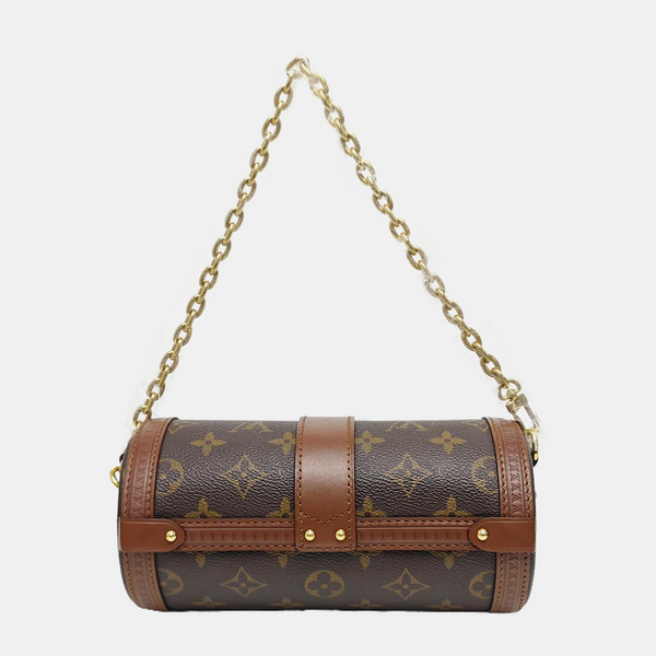 PAPILLON 19 Monogram Coated Canvas Brown