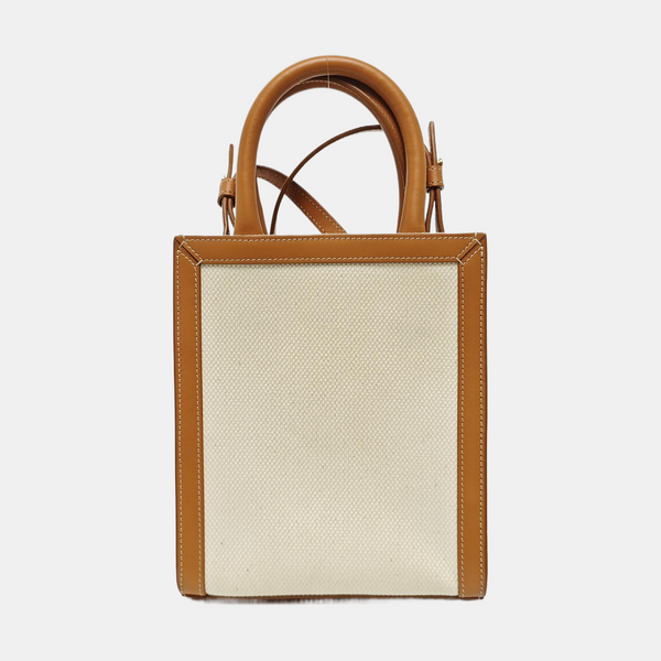 CABAS CELINE Mini Canvas White