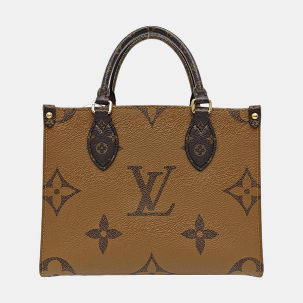 ONTHEGO PM Monogram Coated Canvas Brown