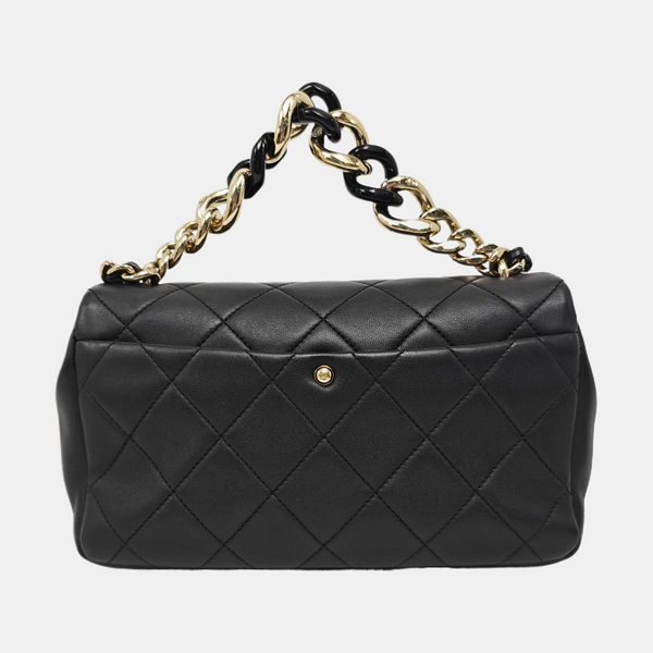 Quilted Lambskin Black