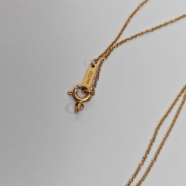Tiffany Keys 18k Rose Gold Necklace