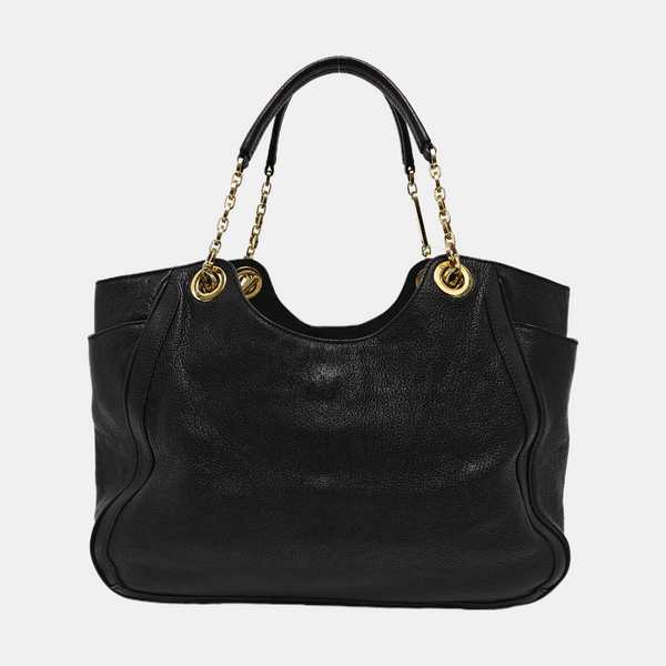 Betulla Medium Calfskin Black