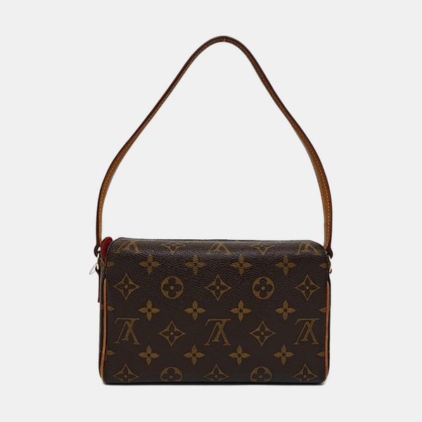 RECITAL Monogram Coated Canvas Brown
