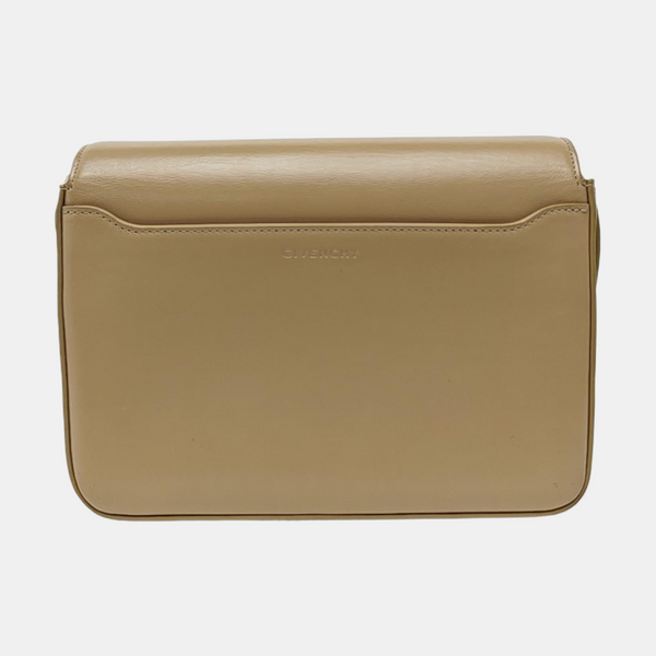 Calfskin Shoulder Bag Medium Beige