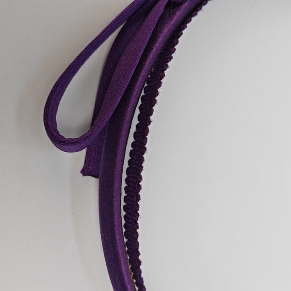 Fabric Hairband Purple
