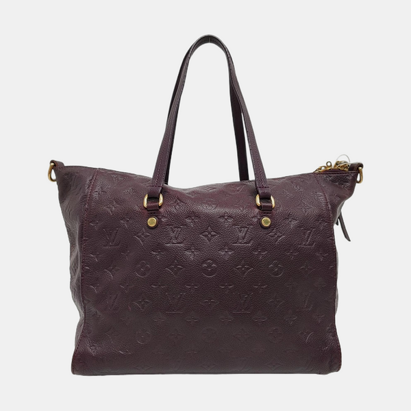 LUMINEUSE PM Monogram Calfskin Purple