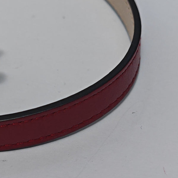 SERPENTI Brass Red Bangle
