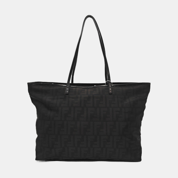Fabric Tote Bag Brown