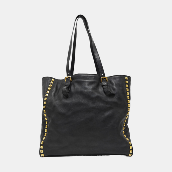 Calfskin Tote Bag Black