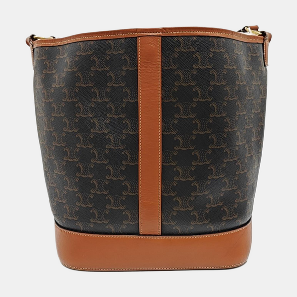 TRIOMPHE CANVAS Medium Coated Canvas Brown