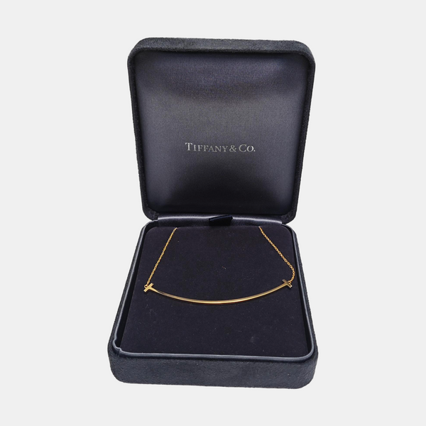 Tiffany T 18k Rose Gold Necklace