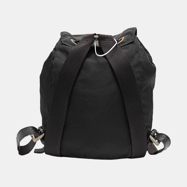 Nylon Backpack Black