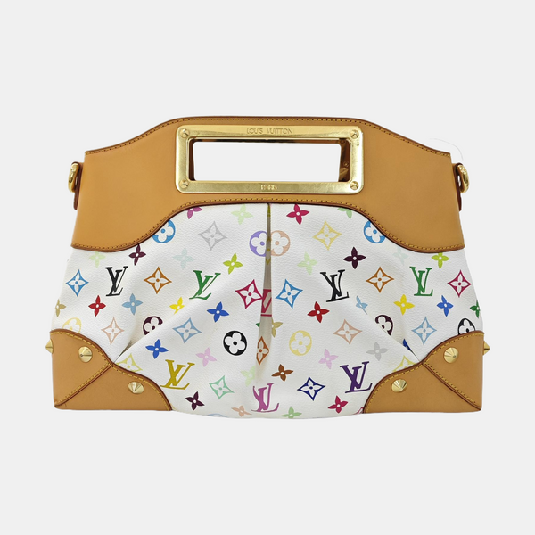 LV × TM JUDY MM Monogram Coated Canvas White