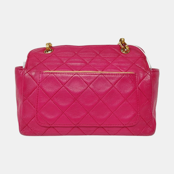 Quilted Lambskin Red